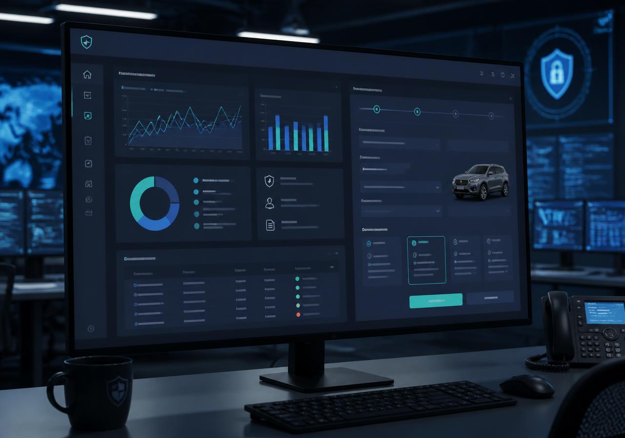 Custom company portal and analytics dashboard with secure compliance controls built by Anchor Integration
